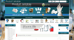 Desktop Screenshot of produitjetable.com